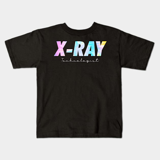 X-Ray Technologist Radiologic Tech Kids T-Shirt by unaffectedmoor